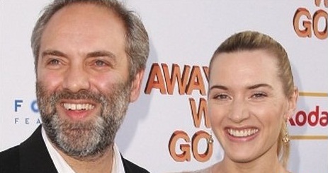 Kate Winslet with ex-husband Mendes - Happy Days