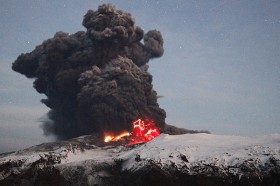 Fresh eruptions in Iceland volcano - Photo by : Reuters