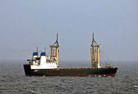 MV Yasin-C which has been released by the Somalian pirates 