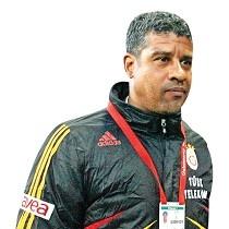 Frank Rijkaard who was angered by a TV reporter