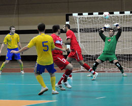 Turkish Futsal National Team lose to Ukraine