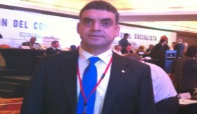 Chp Istanbul MP Umut Oran at Socialist International's Meeting in San Juan, Costa Rica