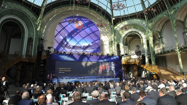 Paris was last year's host to UEFA Congress