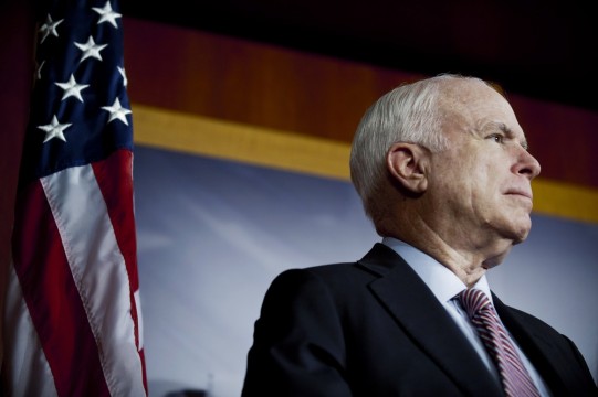 John McCain : Let's strike Syria the US way without UN mandate