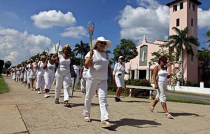Pope visits Cuba : Ladies in White not happy