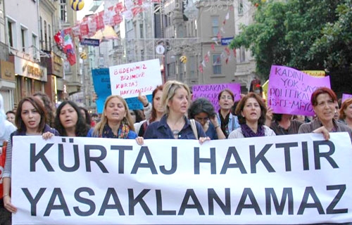 Turkey is in abortion crisis, agenda successsfully changed ?