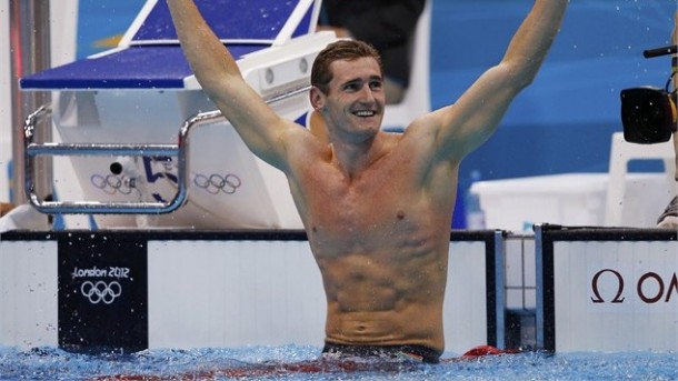 South African swimmer Cameron van der Burgh said he took two extra dolphin kicks