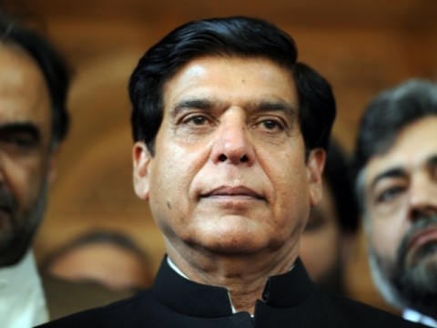 Pakistan Prime Minister Raja Pervaiz Ashraf: File Pic