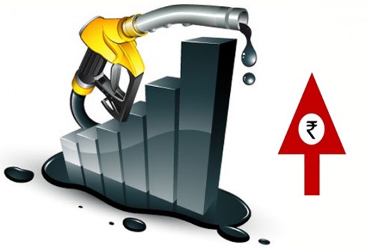 Diesel price will be hiked every month in India.