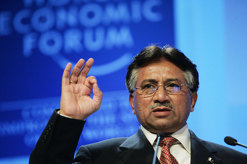 Former Pakistan president Parvez Musharraf. File Pic