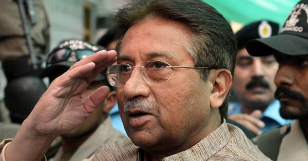 Former Pakistan president Parvez Musharraf: File Pic