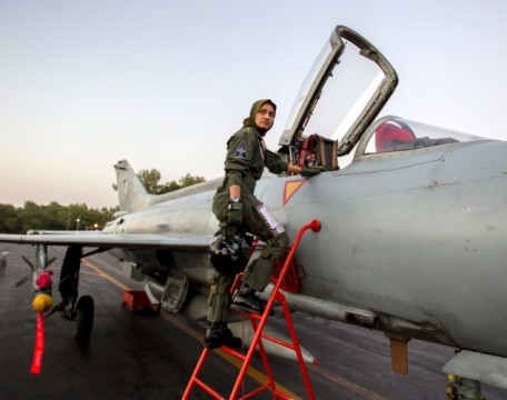 Ayesha Farooq is Pakistan's first ever female fighter pilot. File Pic