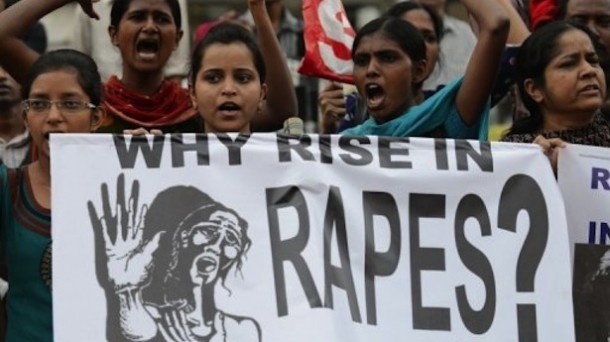 Women in India stage protest against rapes: File Pic