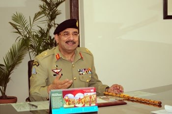 Lt Gen Haroon Aslam: File pic