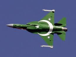 Pakistan fighter jet in air. File pic