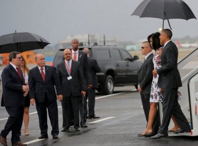 US President Obama kicks off historic Cuba visit