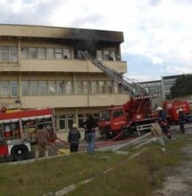 İTÜ Ayazağa'da yangın