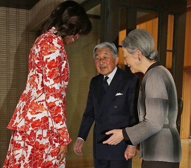 michelle obama japonya turu