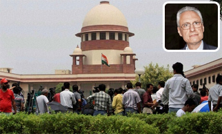 Indian Supreme court bars Italian envoy from leaving country.