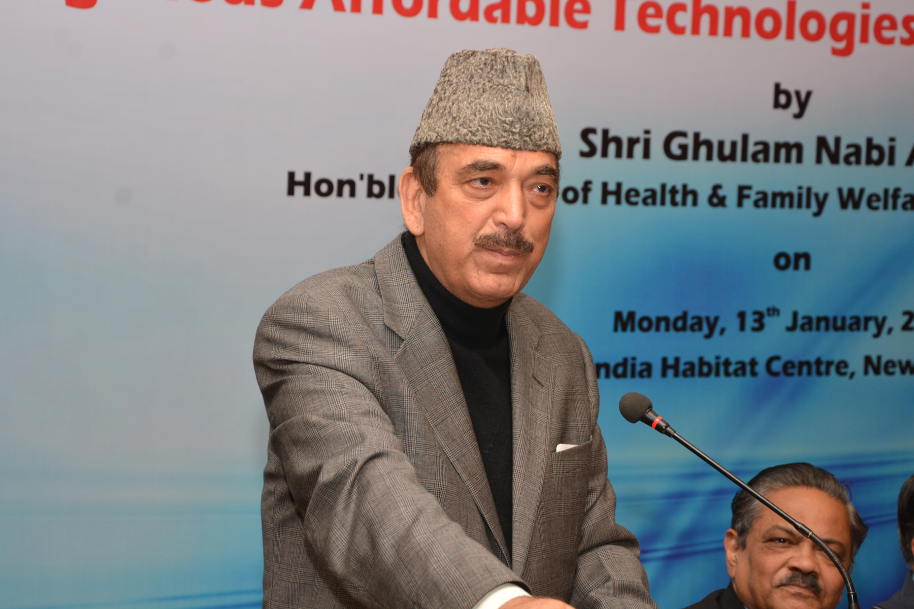 Indian Health Minister Ghulam Nabi Azad. - NationalTurk