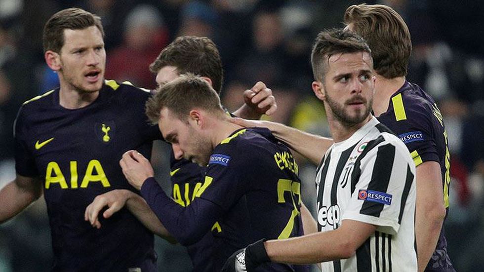 Tottenham came from 2-0 down to draw at Juventus