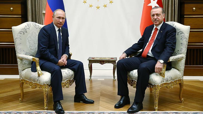 Erdogan congratulates Putin over re-election