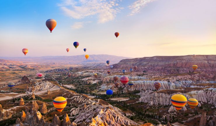 Hot air balloons boost tourism in Turkey’s Cappadocia