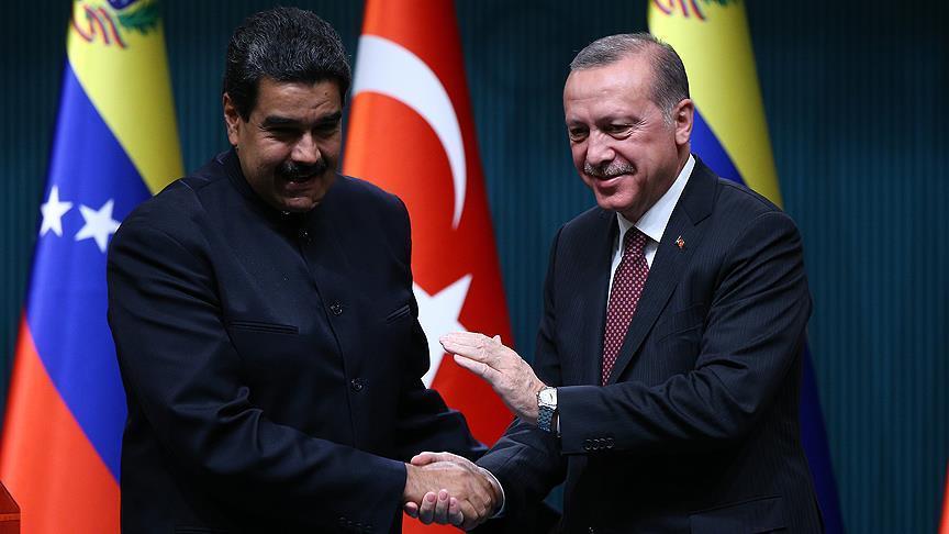 Turkish president Erdogan congratulates Venezuelan leader's election victory