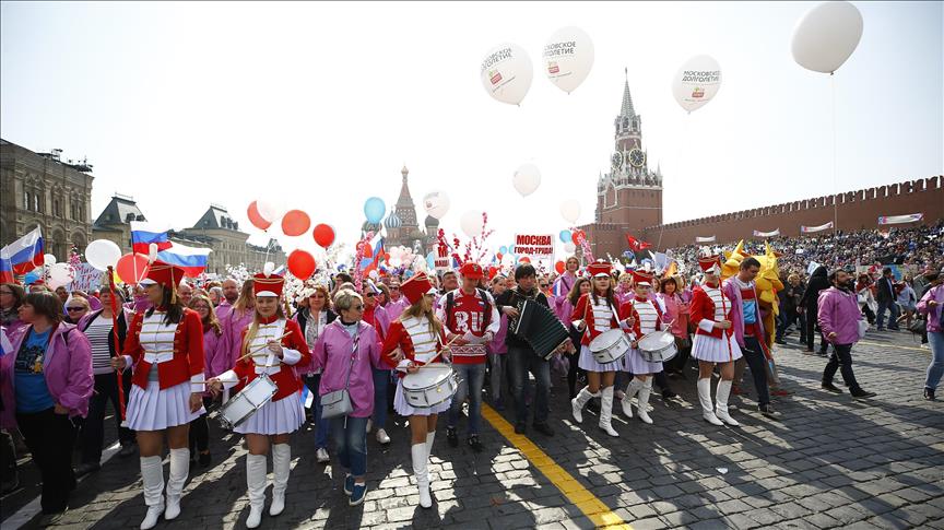 Workers around the world mark May Day