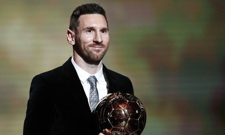 Lionel Messi wins Ballon D'Or for sixth time