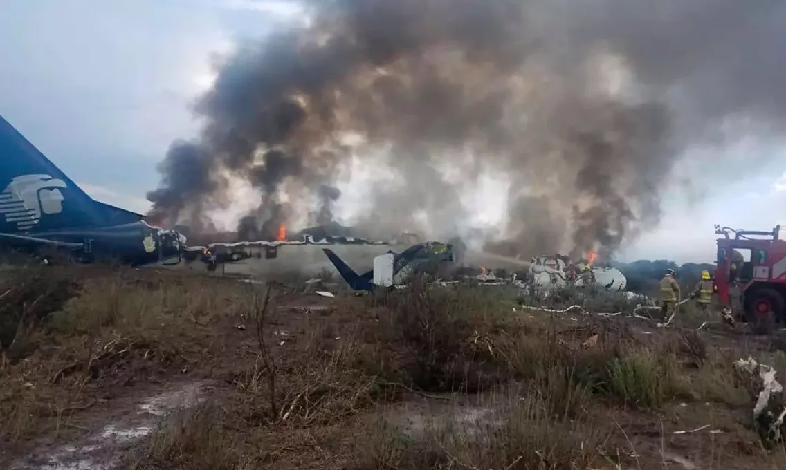 Military Plane Crashed