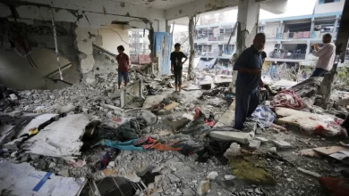 Israel killed at least 40 displaced Palestinians Thursday when it targeted a school housing thousands of displaced Gazans