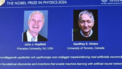 Physics Nobel Prize goes to AI researcher