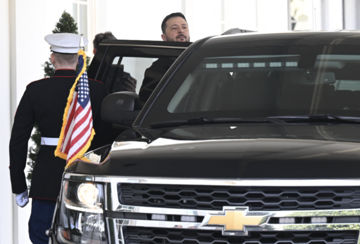 Zelensky leaves White House after angry meeting as Donald Trump 