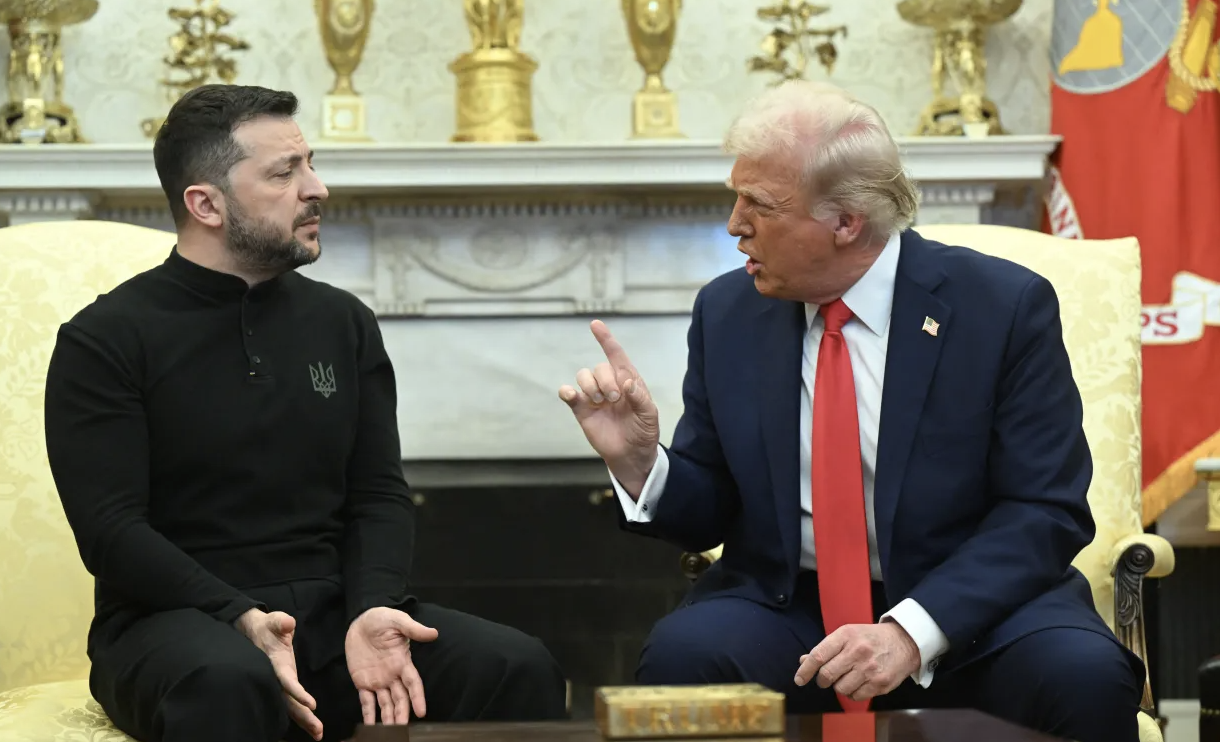 Zelensky leaves White House after angry meeting as Trump says 'come back when you're ready for peace'