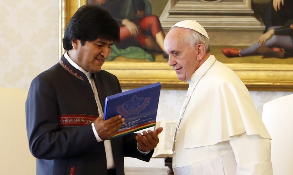 evo morales papa