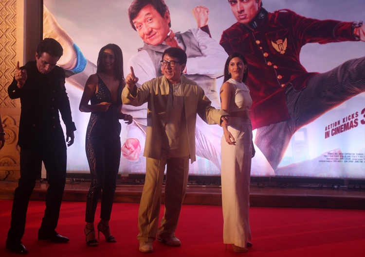 Jackie Chan Yeni Filminin Tanıtımı İçin Hindistan'da NationalTurk