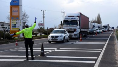 trafik polisi koronavirus