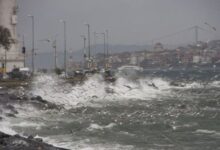 istanbulda siddetli lodos hayati felc etti