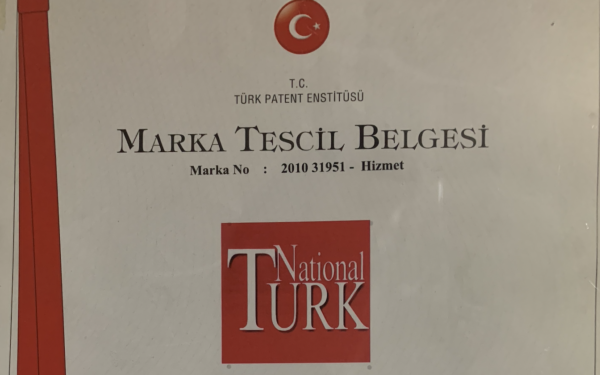 NationalTurk Marka Tescili, Turkish Patent and Trademark Office (Türk Patent ve Marka Kurumu)