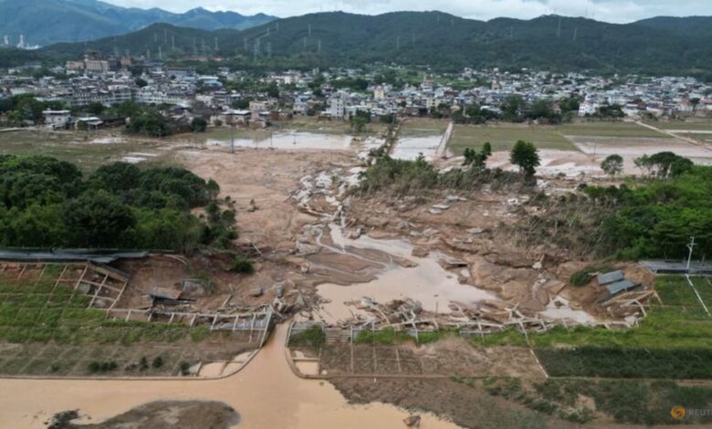 Çin'in Guangdong eyaletinde şiddetli yağışın yol açtığı sellerde 47 kişi hayatını kaybetti.