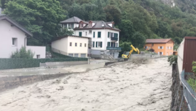 İsviçre'de heyelan sebebiyle 4 kişi öldü
