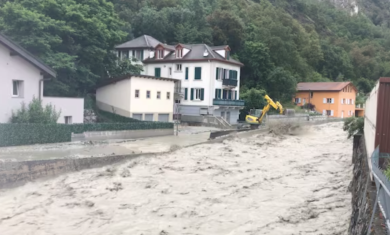 İsviçre'de heyelan sebebiyle 4 kişi öldü