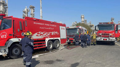 Kuveyt'in güneyindeki Ahmedi iline bağlı Mankaf bölgesinde çıkan yangında 39 kişi hayatını kaybetti, çok sayıda kişi yaralandı.