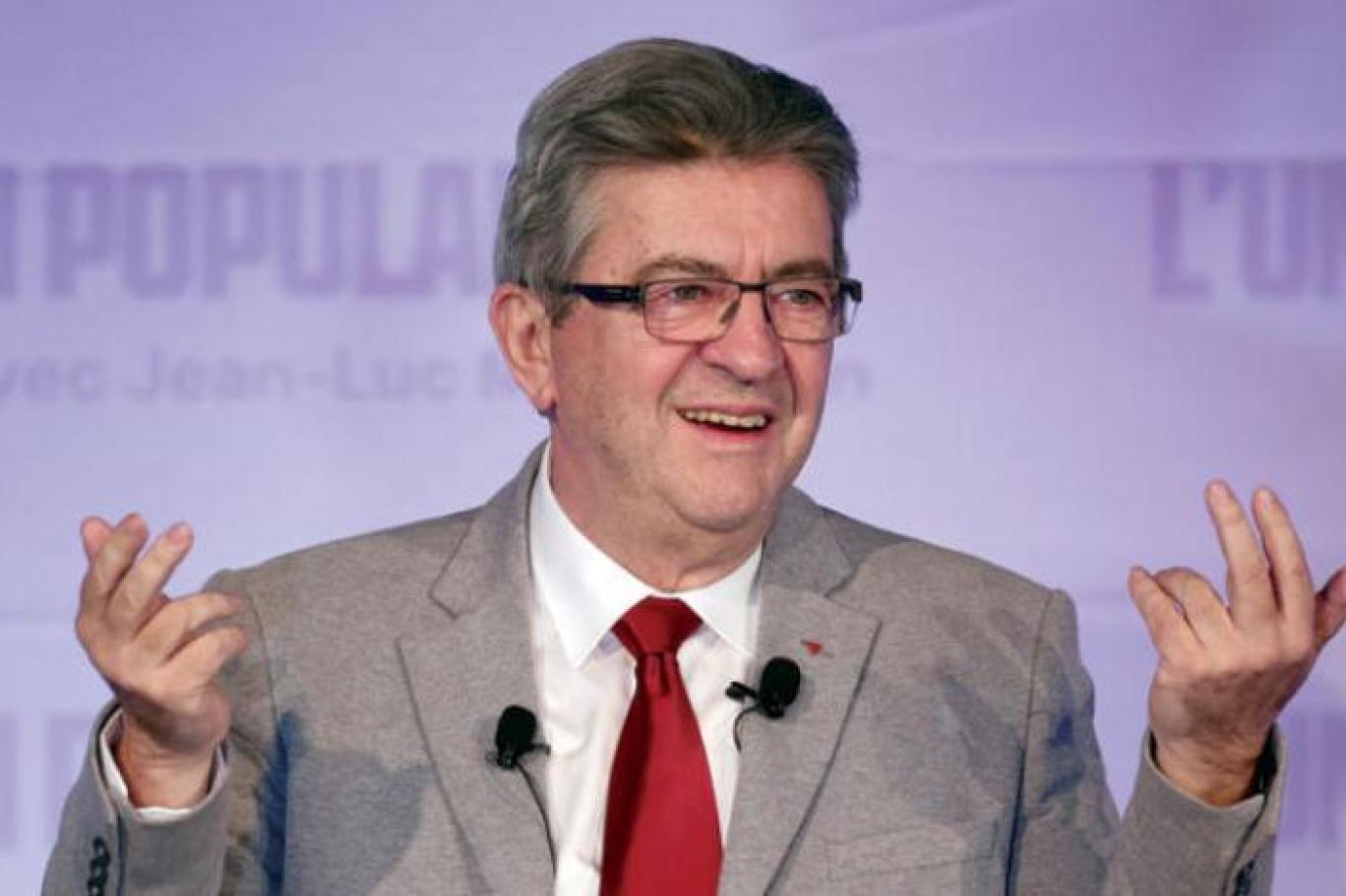 Fransa'da seçimin galibi sol ittifakın liderlerinden Jean-Luc Melenchon, "Filistin devletini tanıma" vaadini yineledi.