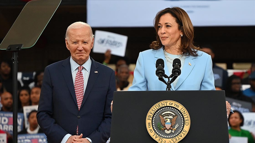 ABD Başkan yardımcısı Kamala Harris, başkan adaylığı için Demokrat Partili delegelerin desteğini aldı.