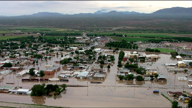 ABD'nin New Mexico eyaleti aşırı yağışların sebep olduğu selden olumsuz etkilendi. Yaşanan selden etkilenen 100 kişi kurtarıldı.