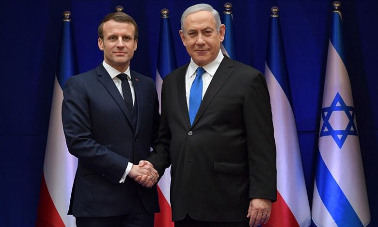 Binyamin Netanyahu ile Emmanuel Macron telefonda görüştü