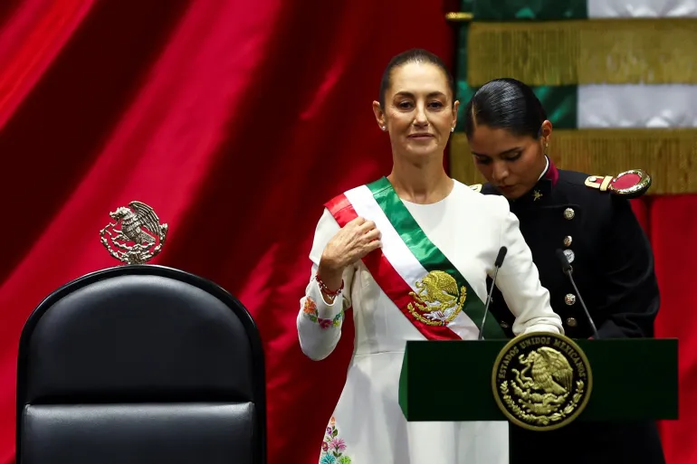 Claudia Sheinbaum göreve başladı