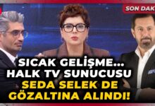 Gazeteci Barış Pehlivan ve Serhan Asker ve Halk TV program sunucusu Seda Selek gözaltına alındı.